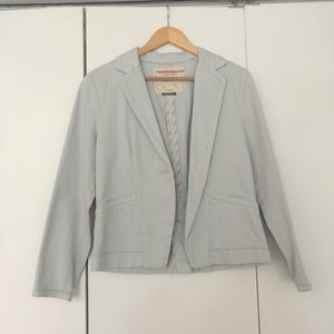 Anthropologie Cartonnier light denim blazer size 6